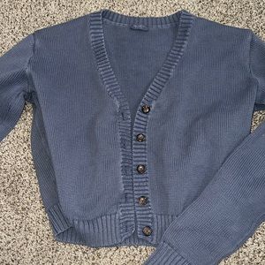 Brandy Melville, blue cardigan